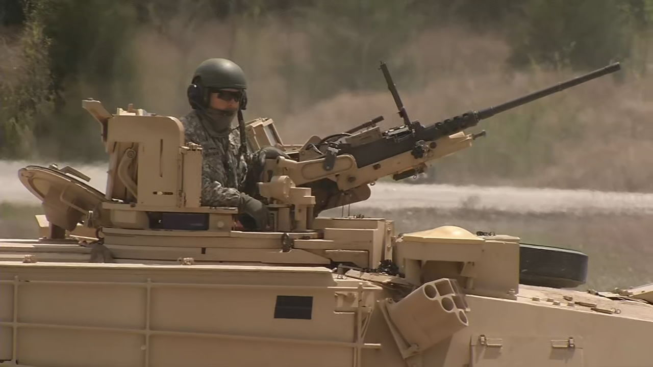 Ohio National Guard tank training at Fort Knox 4-15-19